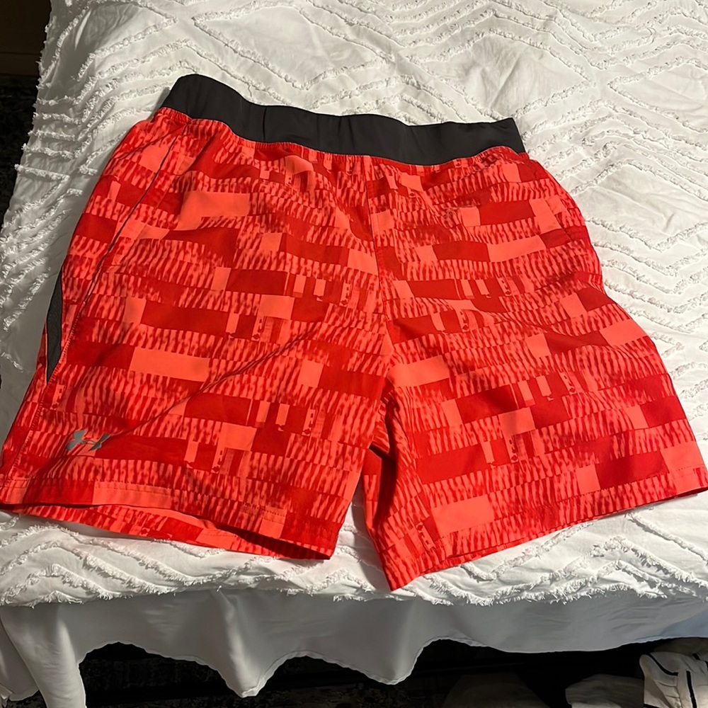 UA gym shorts